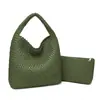Nova Bolsa Simples Tecida à Mão para Mulheres Grande Capacidade Bolsa Tote de Ombro Bolsa de Axila Bolsa Saco Bolsa para Mãe