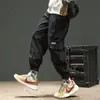 Calças de Trabalho Masculinas Versáteis, Tendência, Multi-Bolsos, Duráveis, para Primavera e Verão, Novos Calças Jogger Cargo para Obra