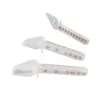 Cuchara-pajita desechable cuchara dosificadora cuchara doméstica cuchara para líquidos cuchara dosificadora cuchara para alimentar con medicina dosificación fácil lista para usar lista para desechar