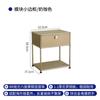 Gabinete Modular Usado Aparador de Acero Inoxidable Fábrica Ins Gabinete de TV Minimalista Moderno Arcón