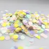 Confeti Transparente de 1 cm para Relleno de Globos Confeti para Lanzar en Bodas Color Mixto Papel Shredded Redondo 10g