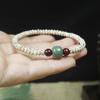 Pulseira de miçangas de sementes de Mini Xingyue Bodhi para mulheres, estilo Mori, contas de Buda, rosário, joias, atacado