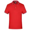 Camisa polo de solapa de algodón y seda camiseta ropa de trabajo logo impreso personalizado manga corta camisa de publicidad cultural camiseta ropa de trabajo
