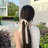 Pinza para el pelo con lazo estilo Hepburn francés Elegante retorcedor de pelo de satén negro Pinza de resorte trasera Pinza lateral