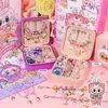 Pulseras para Niños de Venta Caliente Pulseras de Cuentas Hechas a Mano DIY para Niñas Zimomo Caja Sorpresa Set de Regalo