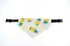 Babeiro para cachorro de estimação novo transfronteiriço toalha de baba para cachorro pequeno cachecol para cachorro de estimação coleira toalha triangular para cão e gato venda direta