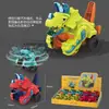 Vehículos de Ingeniería de Aleación Inercial en Miniatura: Excavadora, Grúa Mezcladora, Camión de Saneamiento y Camión de Bomberos Modelos de Juguete al por Mayor
