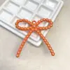 Acrílico Cor Galvanizada UV Furo para Pendurar Gravata Borboleta Grande DIY/Corrente para Celular Chaveiro Pingente de Carro Pendurar na Bolsa Material de Miçangas