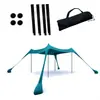 Carpa Canopy de Camping Costera Transfronteriza, Parasol de Playa, Tienda Portátil, Refugio Solar para Pesca al Aire Libre