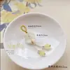 Atacado Corda Tecida à Mão DIY Pequeno Pingente Joias Pulseira Acessórios Pequeno Pingente Estilo Rosa Vidro Botão de Pressão para Roupas