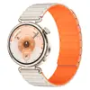 Adequado para Pulseira Magnética de Relógio Huawei Gt6 em Forma de I, Pulseira Magnética de Relógio de Silicone em Duas Cores, Universal para Xiaomi Watch5