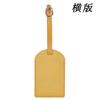 Bolsa para tarjetas de presentación de cuero PU de golf, bolsa con tapa horizontal y vertical para tarjeta de embarque, hebilla de metal, etiquetas de equipaje de golf, accesorios