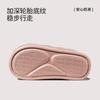 Puxi Busca Pantuflas de Algodón Suaves y Cálidas, Pantuflas de Felpa Engrosadas Antideslizantes para el Hogar Interior Invierno, Pantuflas de Piel con Suelas Suaves para Mujer