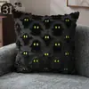 Nueva funda de almohada de Halloween de Amazon con pequeño fantasma bordado en 3D, linda funda de cojín de fantasma grande para decoraciones navideñas