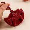 Pastilhas de cera para aromaterapia para o Ano do Cavalo, trazendo riqueza imediatamente, com o aroma de ébano e agarwood, fragrância duradoura para armários e quartos, pingente para pendurar