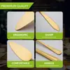 Espátula para Pastel de Acero Inoxidable Cuchillo para Pan Pastel de Cumpleaños Triángulo de Pizza Espátula Herramienta para Hornear Venta Caliente Transfronteriza