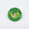 Broche de Metal de Personagem de Desenho Animado Criativo, Insígnia Periférica de Varinha Mágica Bidimensional Personalizada, Acessórios, Alfinete de Acessórios para Roupas
