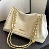 Bolso de Hombro Retro de Gran Capacidad Transfronterizo de Moda para Mujer 2026 Nueva Moda Cadena Simple de un Solo Hombro Cruzado