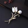 Broche vintage estilo tribunal europeu e americano estilo exótico requintado moda pino nicho gota óleo simples sentido acessórios de vestuário para mulheres