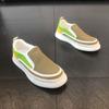 Zapatos de Hombre Primavera Transpirables 2025 Nueva Llegada Zapatos de Lona Zapatos de Plataforma de Moda para Hombre Combinan con Todo Slip-on Casual Zapatos de Moda