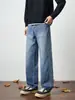 Roupas Populares Masculinas / Jeans Reto Solto Retro Americano de Primavera e Outono, Emagrecedor e Adequado para Todos os Tipos de Corpo, Calça Longa
