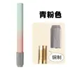 Extensor de lápiz de doble punta de acero inoxidable de metal transfronterizo de comercio exterior, extensor de estuche para bolígrafo, extensor de lápiz para bocetos, varilla de extensión para lápiz