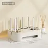 Caja de Almacenamiento para Router Wifi Enchufe de Escritorio Organizador de Cables de Fibra Óptica Inalámbrica Estante de Almacenamiento para Decodificador de TV