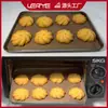 Tela de aceite para hornear con bordes plegables, tapete de teflón para hornear a alta temperatura, tela de aceite para hornear en horno, rollo de pastel, papel antiadherente para arte con cuentas