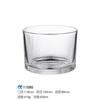 Taza de Vidrio para Velas de Fábrica Portavelas de Aromaterapia Taza para Dormitorio DIY Casero Vaso Vacío de Vidrio para Aromaterapia con Tapa Taza para Fragancia