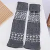Calcetines de Algodón para Mujer Otoño e Invierno, Calcetines Holgados Estilo Mori, Calentadores de Pierna Gruesos y Cálidos con Patrón de Diamantes Grises Retro