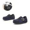 Aumento de Altura Interior de 4.5 cm, Zapatos de Piel Sintética Plush, Nuevo Estilo Invierno 2025, Mocasines Versátiles de Velcro, Zapatos Casuales Individuales para Mujer