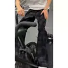Pantalones de pana de tonos cálidos, corte holgado, con diseño de pliegues, ribete de encaje y detalles de lazo, disponibles en dos colores