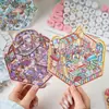 Adesivos de Paisagismo Estéreo 3D para Festa Mágica Cenas Criativas Visuais em Miniatura Adesivos de Colagem DIY para Crianças