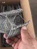 Venda Direta de Acessórios para Tenda de Vegetais de Estufa de Aço Inoxidável, Fio de Chumbo Galvanizado a Quente, Fio de Prensagem de Filme com Mola, Fivela de Gancho de Corda de Mola em Forma de Oito de Gancho Duplo