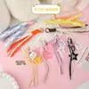 Cordón Creativo de Encaje para Teléfono Móvil Colgante de Estrella de Cinco Puntas Accesorios Decorativos DIY Bolsa de Estudiante Venta al por Mayor