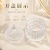 Suministrado directamente por el fabricante: Vela perfumada de yurt mongol, taza vacía con tapa, cristalería casera de cera perfumada, tarro de cristal de lujo ligero para el hogar
