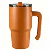 Taza de coche de acero inoxidable 304 de doble capa con aislamiento al vacío de 20 oz, taza de doble capa para café frío (cold-retaining 30 ice-brew) en stock