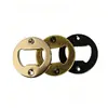 Accesorios Abrebotellas Redondos Engrosados, Abrebotellas de Vino Redondo de Hierro Fijo Montado en Pared, Hardware Montado en Pared con Imán para Refrigerador