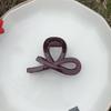 Accesorio de Pinza para el Cabello de Gama Alta Semirecogido para Mujer, Pinza de Pelo con Lazo, Exquisita Pinza de Tiburón, Accesorio de Pelo Pequeño para Cabello Fino