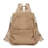Mochila Impermeable de Pana Simple para Mujer Nueva Casual Multifuncional Antirrobo Gran Capacidad Bolsa Escolar para Estudiante Moderna