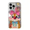 Gravata Borboleta Adequada para Iphone16 Simples 15Pro/13 Capa de Celular Apple 14Promax Criativa 12 Nova