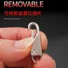 Tirador móvil para cremallera, cabeza de cremallera universal para reparación y reemplazo, hebilla accesorio de cremallera de bolsa desmontable