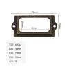 Jingmao hardware novo chinês antigo cartão de visita quadro decorativo quadro caixa de presente quadro de ferro moldura puxador acessórios móveis