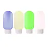 Botella Dosificadora de Material de Relleno HDPE22 Boca 60ml Botella Invertida 22 Dientes Tapa Flip-top Loción Botella Dosificadora de Viaje