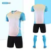 Traje de Uniforme de Fútbol al por Mayor Ropa Deportiva de Secado Rápido Uniforme de Equipo de Competición de Escuela Primaria para Niños Uniforme de Entrenamiento para Hombres Impresión de Camisetas