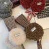 Orejeras de Punto para Mujer, Nuevo Estilo Otoño e Invierno, Estilo Coreano Retro, Versátiles, a Prueba de Frío, Protección para los Oídos, Cubreorejas Calientes, Calentadores de Orejas, Orejeras de Atar