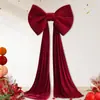 Decoração de quarto de casamento para a nova casa da noiva, festa de noivado de casamento, laço grande, fundo atmosférico, conjunto de decoração de celebridade da internet