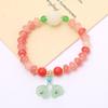 Ins Pulsera de Cristal Elegante Combinable para Mujer Pulsera de Piedra Lunar Super Hada Accesorios de Joyería para Mejor Amigo de Pareja