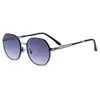 [Personalizado] Moda Europea y Americana Gafas de Sol de Montura Grande para Mujer, Protección Solar, Gafas de Sol de Alta Gama de Moda, Gafas al por Mayor Transfronterizas