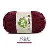 Bufanda Tejida por Uno Mismo de Algodón de Leche de 5 Hilos Peinados Paquete de Materiales para Tejer Crochet DIY Lana en Bola Lana de Grosor Medio